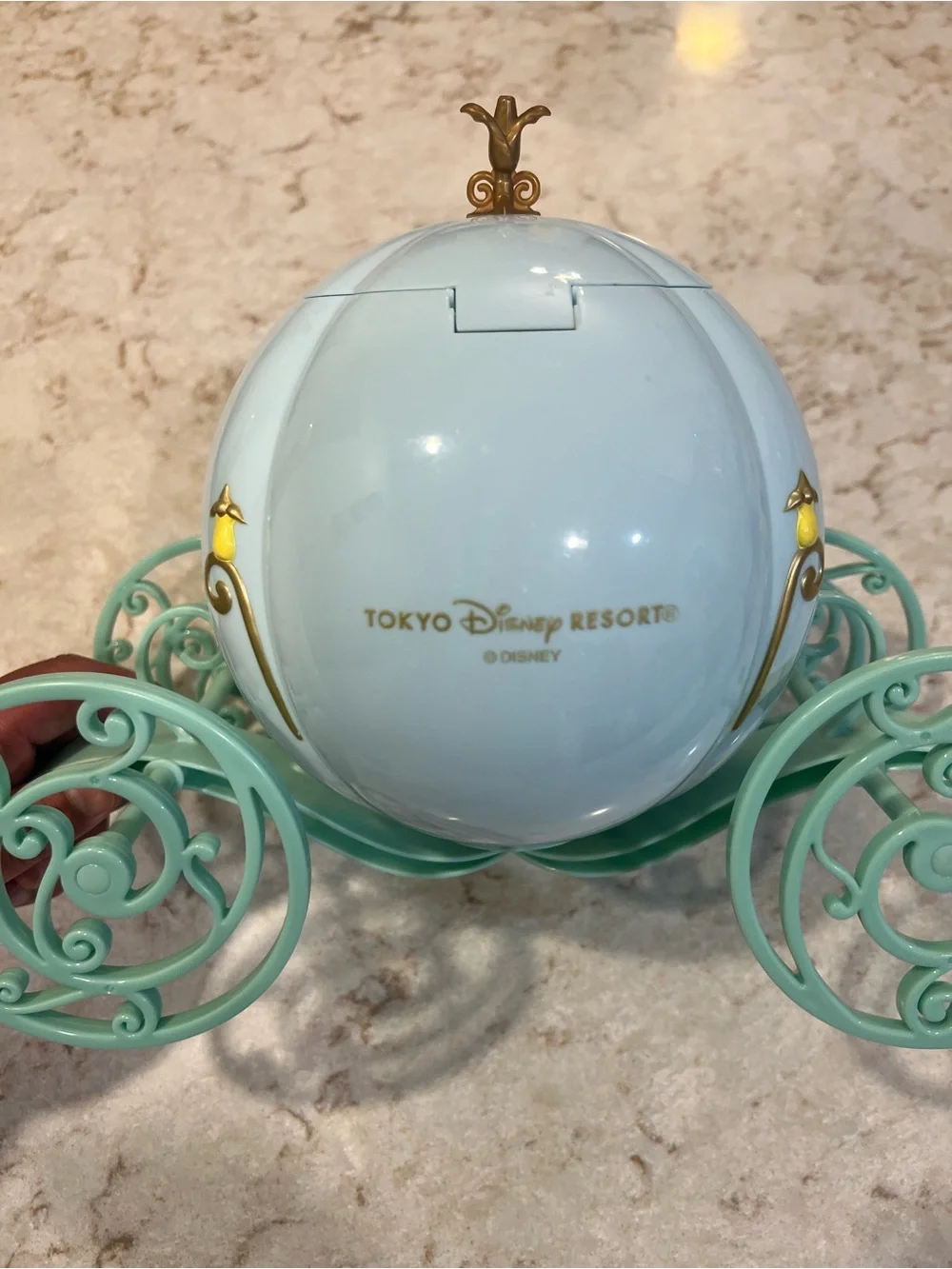 Disney Tokyo Disney Resort Mint Green & White Carriage Collectible